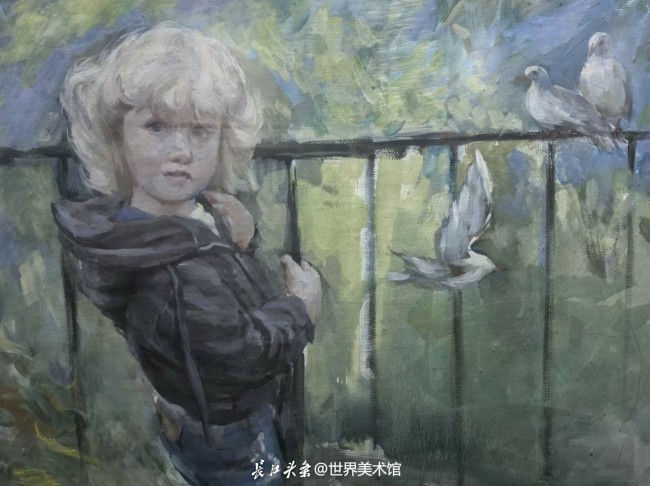 画家孔奇丨国画油画水粉画，画画走心；人物山水花鸟画，笔笔在意