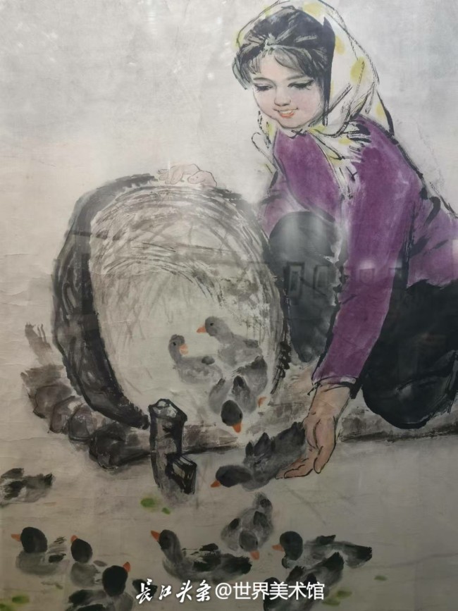 画家孔奇丨国画油画水粉画，画画走心；人物山水花鸟画，笔笔在意