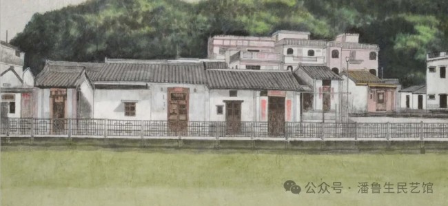 “寄情大湾区——潘鲁生艺术作品巡回展（香港）”昨日开幕，展期至11月15日