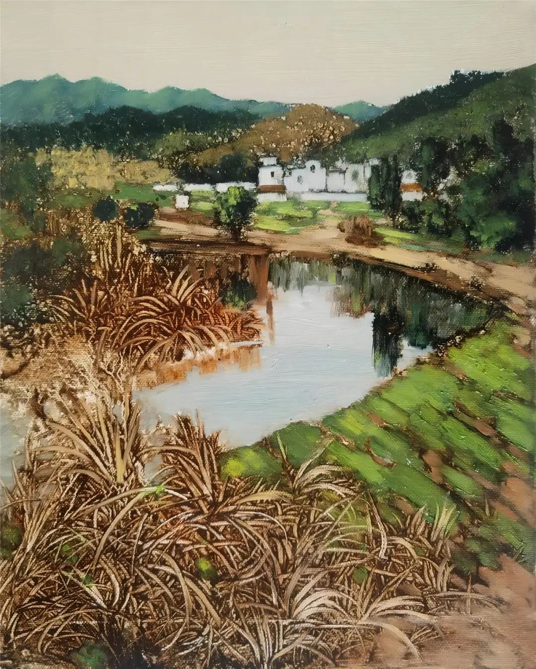 江南对塞上，柔美对苍凉 | “空谷传声——孙全义油画（烟台）展”今日开展