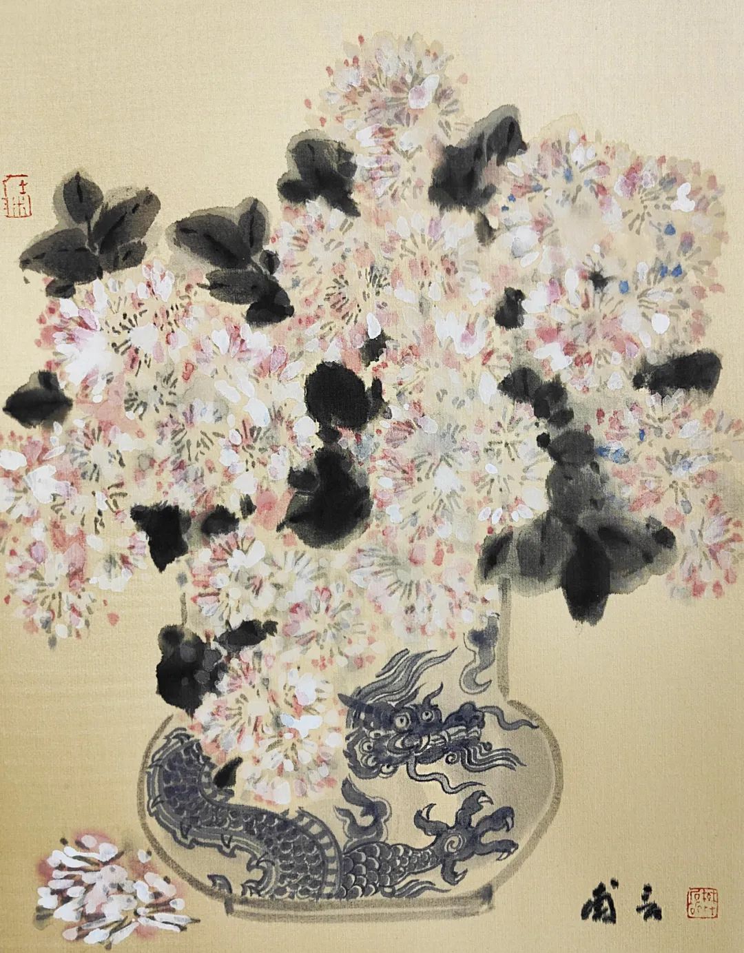 “芥英十三季——芥英社花鸟画作品展”将于11月18日在山东画院美术馆开展