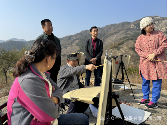 蒙山墨韵写生之旅 | 导师戴丕昌带队，中国艺术研究院写意画院名家高研班学员写生纪实