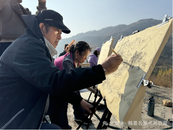 蒙山墨韵写生之旅 | 导师戴丕昌带队，中国艺术研究院写意画院名家高研班学员写生纪实