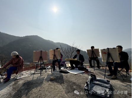 蒙山墨韵写生之旅 | 导师戴丕昌带队，中国艺术研究院写意画院名家高研班学员写生纪实