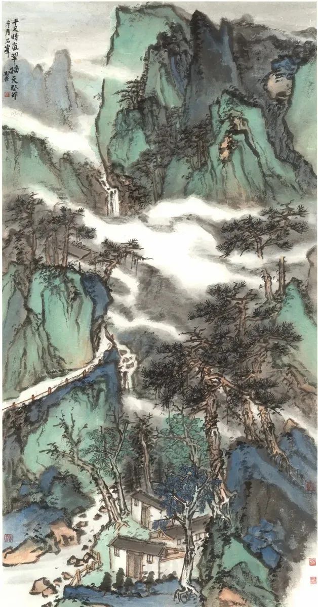 “问道南山——石峰中国山水画作品展”在湖南湘潭开幕，展期至11月22日