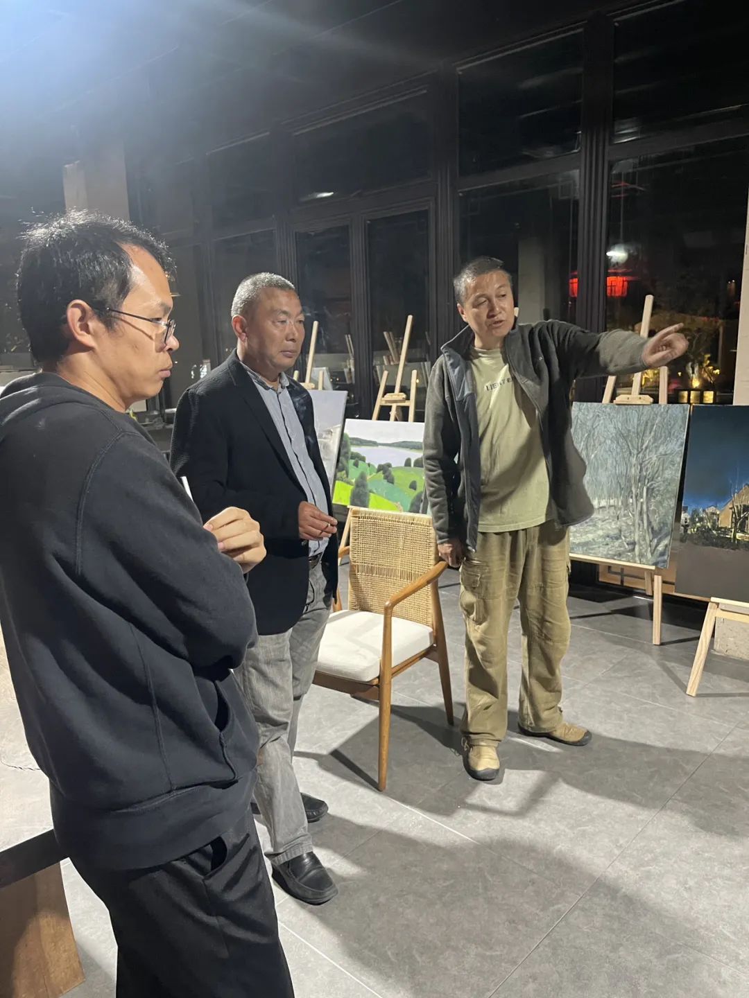 70油画公社10名社员应邀参加“曹山油画艺术节暨‘融创未来·艺术锦溪’全国油画名家写生创作周”