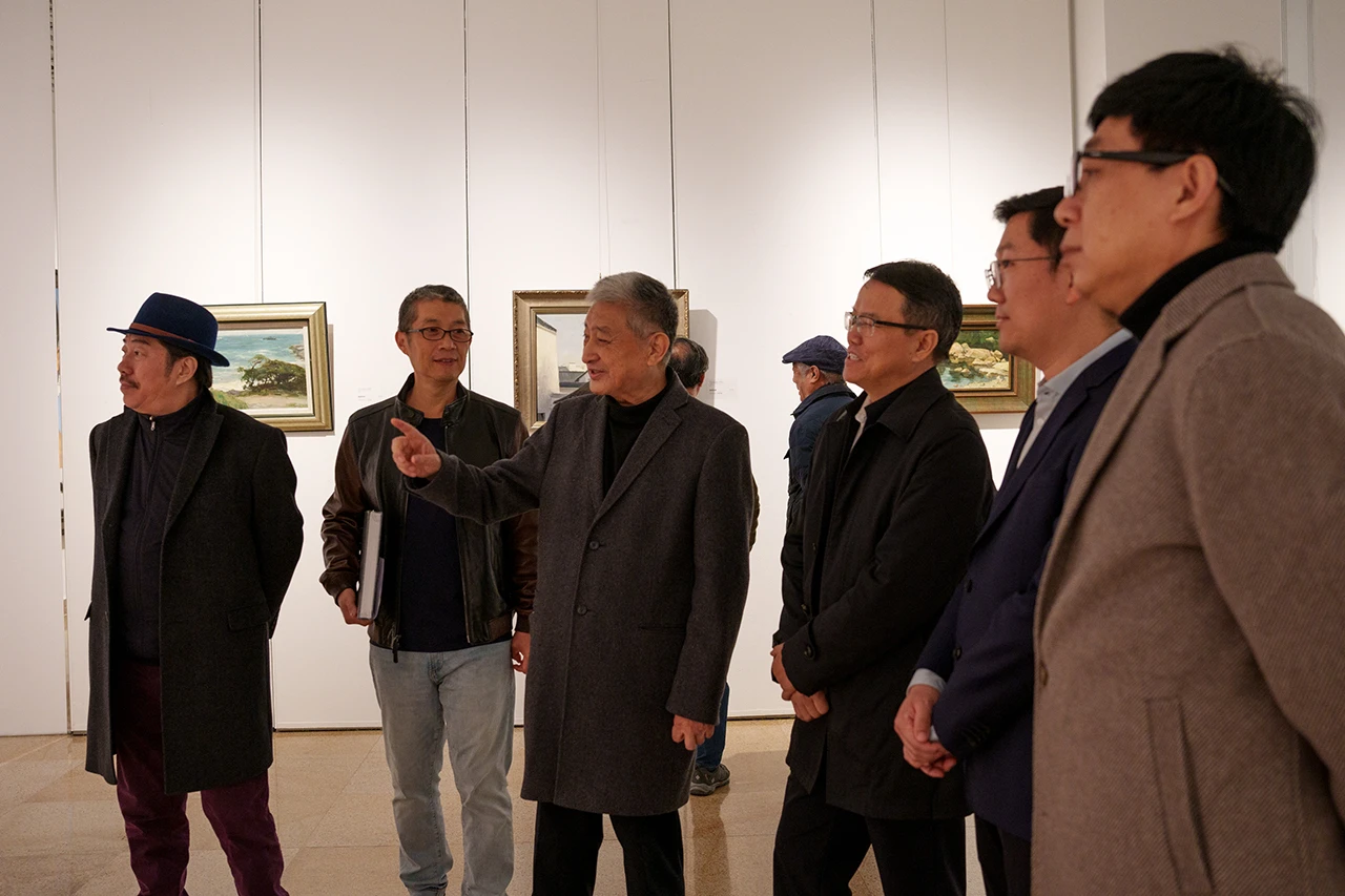 “画我心中诗——张祖英诗性油画作品展”在中央民族大学美术馆开幕，展期至11月25日