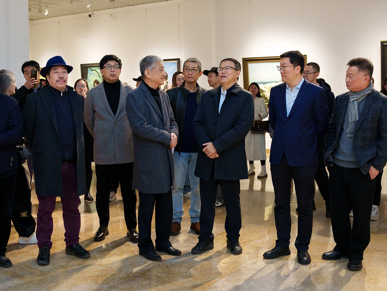 “画我心中诗——张祖英诗性油画作品展”在中央民族大学美术馆开幕，展期至11月25日