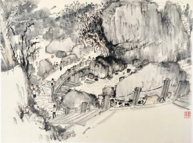 李昂：在人与建筑、环境间寻找诗意的栖居丨“正青春——山东画院青年画院成立十周年写生成果汇展”