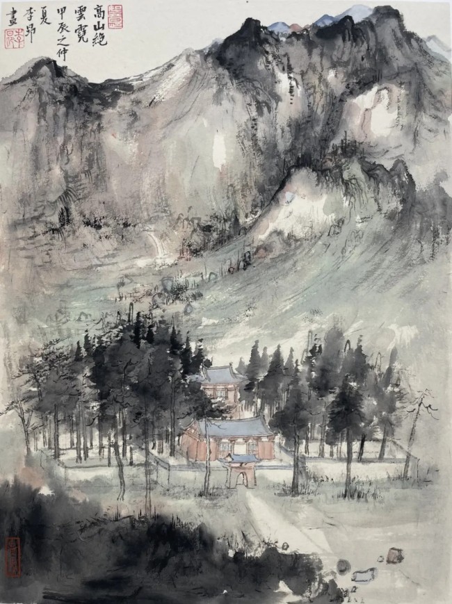 李昂：在人与建筑、环境间寻找诗意的栖居丨“正青春——山东画院青年画院成立十周年写生成果汇展”