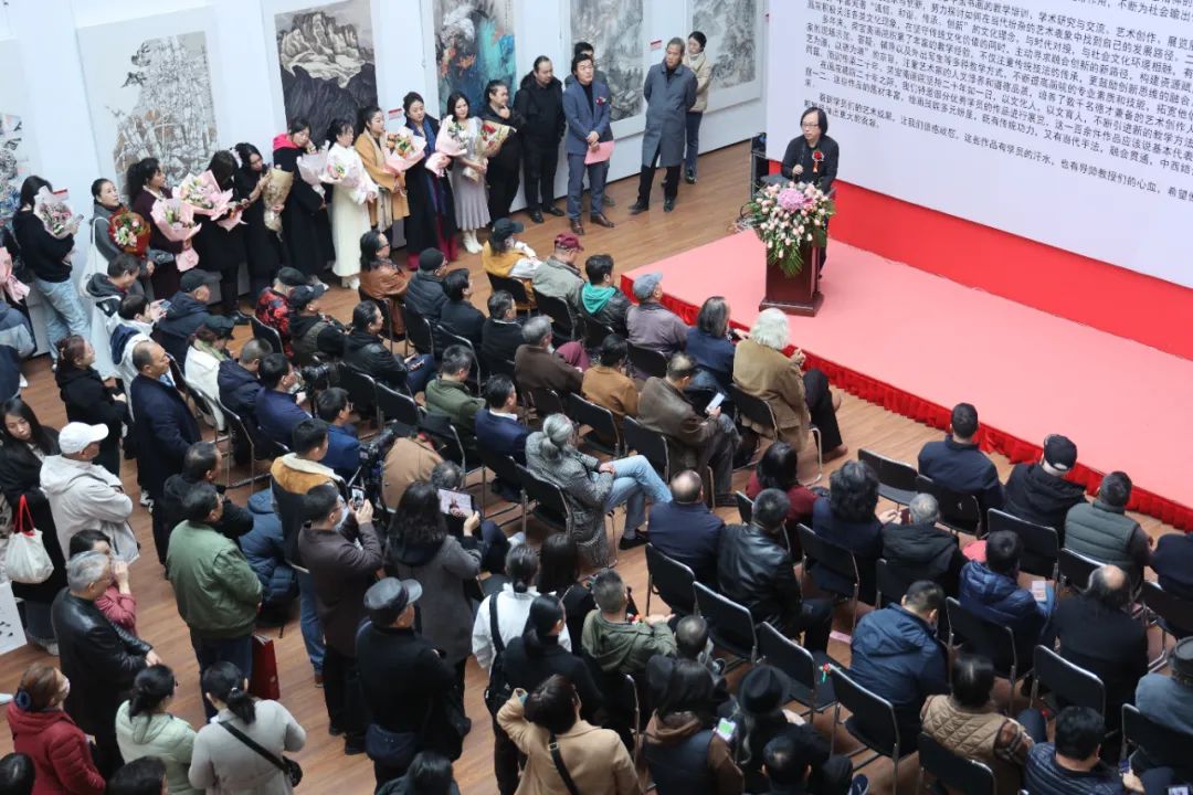 “荣宝斋画院建院20周年暨中国书画名家邀请展”在荣宝斋美术馆隆重开幕，展期至11月27日