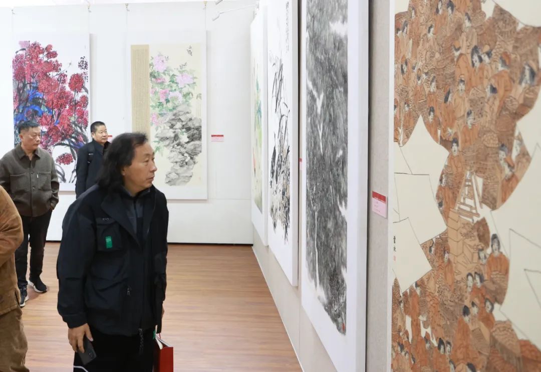 “荣宝斋画院建院20周年暨中国书画名家邀请展”在荣宝斋美术馆隆重开幕，展期至11月27日