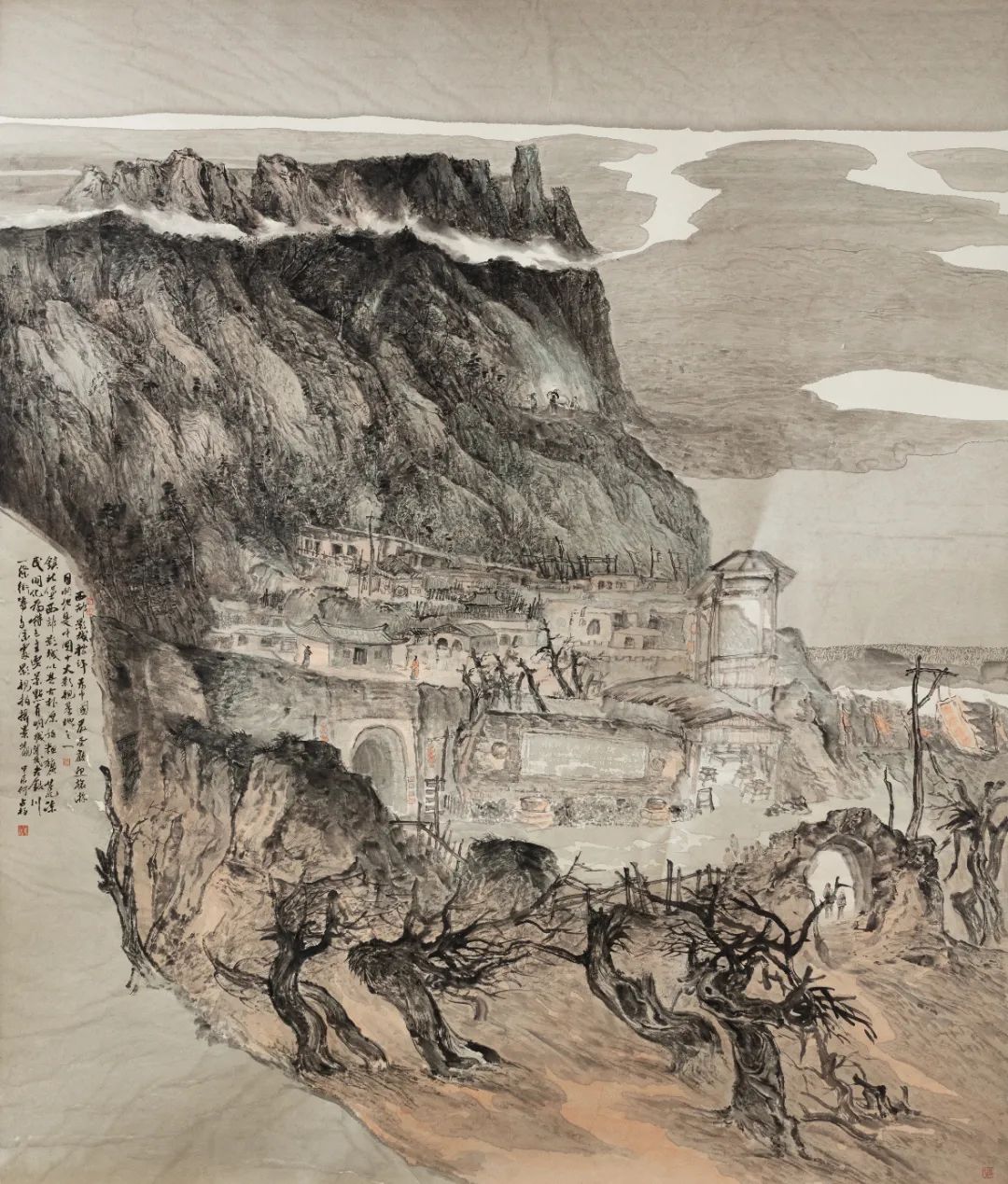 苍茫写万里江山 | 何占福应邀参展“2024臻美大境——当代中国画名家学术邀请展”