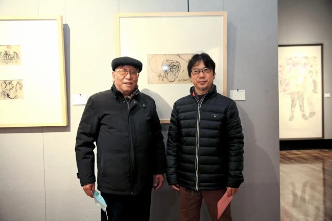 “生命墨迹——范文阳中国画作品展”在西北师范大学博物馆开幕，展期至11月29日