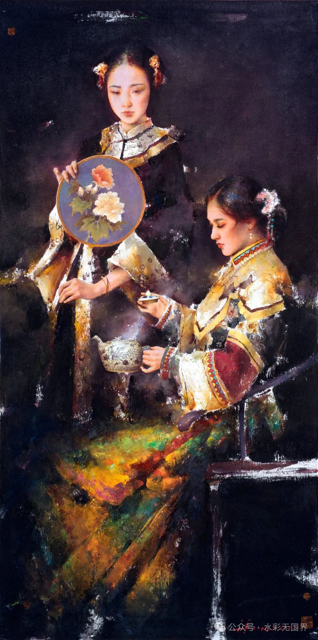 “墨彩华章·黄华兆纸本艺术品鉴展”丨向国画油画双向借鉴，形成独特的水彩语言体系