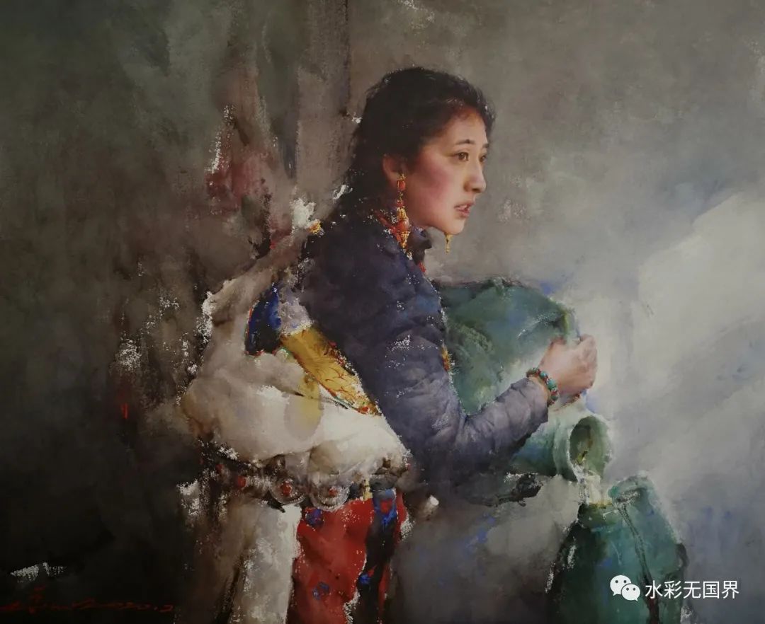 “墨彩华章·黄华兆纸本艺术品鉴展”丨向国画油画双向借鉴，形成独特的水彩语言体系