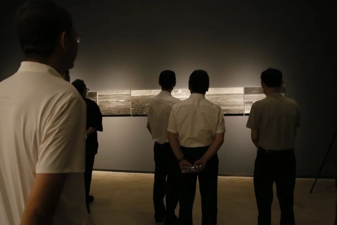 “此起彼伏——丁设、杜松儒、王敏杰绘画作品展”昨日在绍兴诸暨开幕