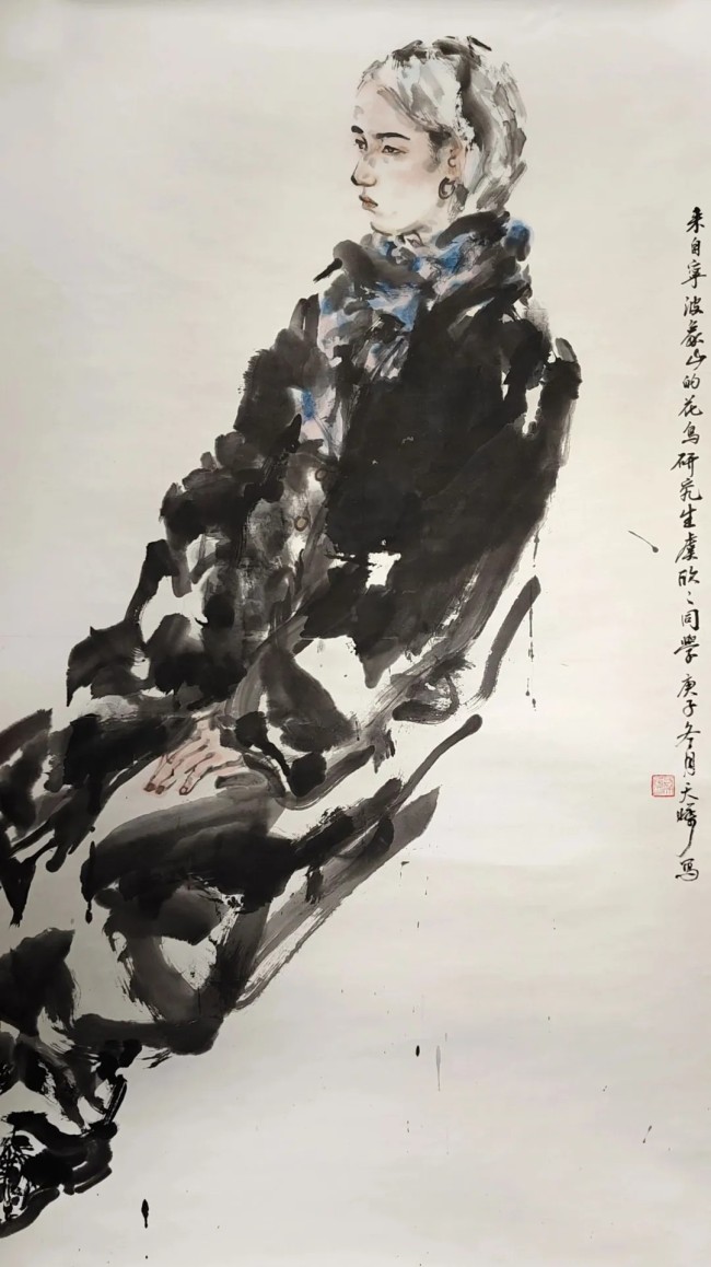 非常笔墨——全国八大美院中国画八人展丨盛天晔：画画若仅停留于纸上功夫，终究浅薄