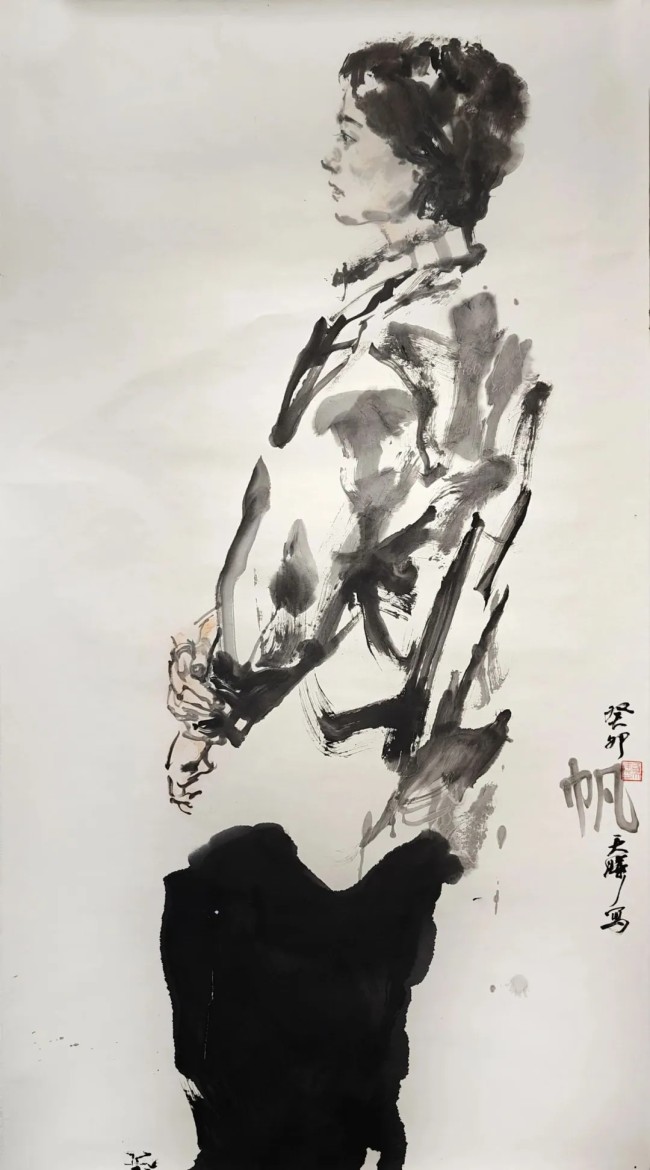 非常笔墨——全国八大美院中国画八人展丨盛天晔：画画若仅停留于纸上功夫，终究浅薄