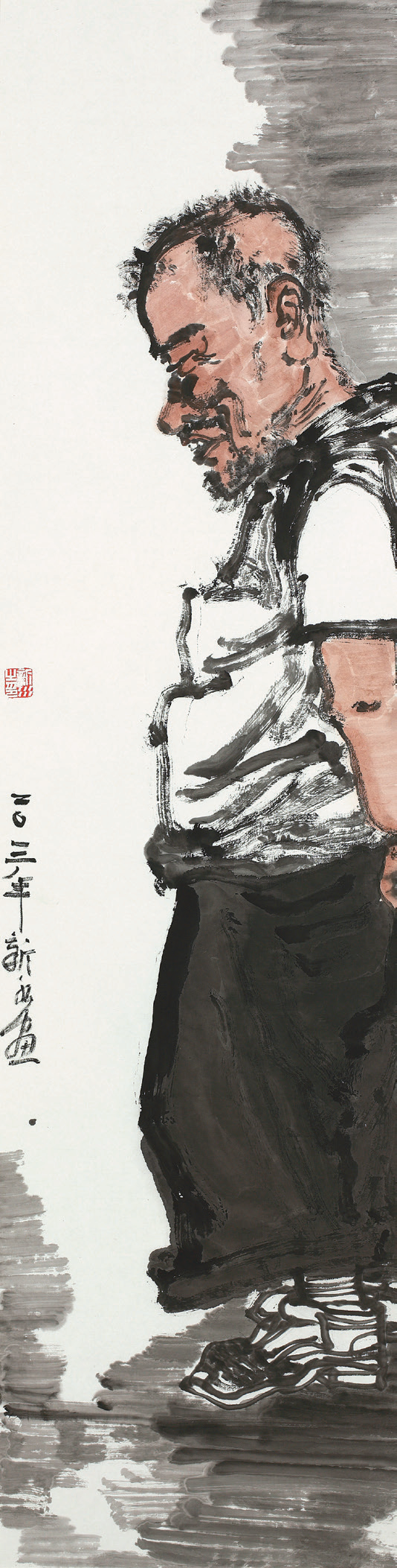 “逸江南——长三角中国画名家邀请展（人物篇）”在嘉兴开幕，参展画家当日共绘《蒲园雅集》