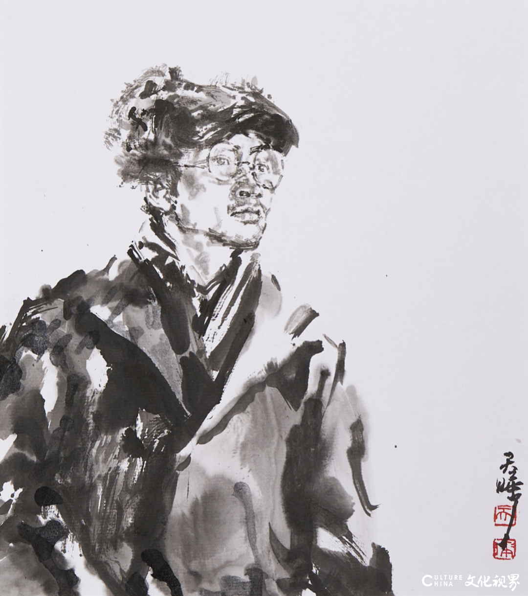 “逸江南——长三角中国画名家邀请展（人物篇）”在嘉兴开幕，参展画家当日共绘《蒲园雅集》