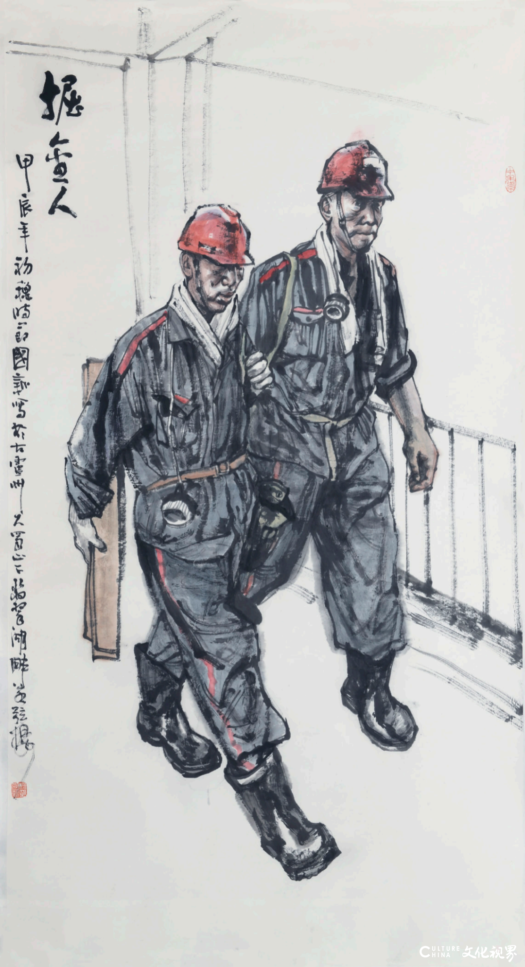 “逸江南——长三角中国画名家邀请展（人物篇）”在嘉兴开幕，参展画家当日共绘《蒲园雅集》