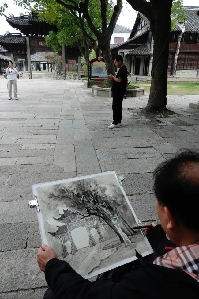 曾先国·写生浙北 | 桥畔流水，笔墨绘尽江南古韵