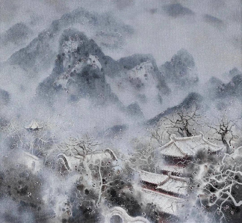 翁凯旋·空山系列丨雪除却了浮华，过滤了喧嚣，空灵而又真实