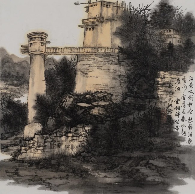 非常笔墨——全国八大美院中国画八人展丨耿杉：山水画是自我概念的隐性表白