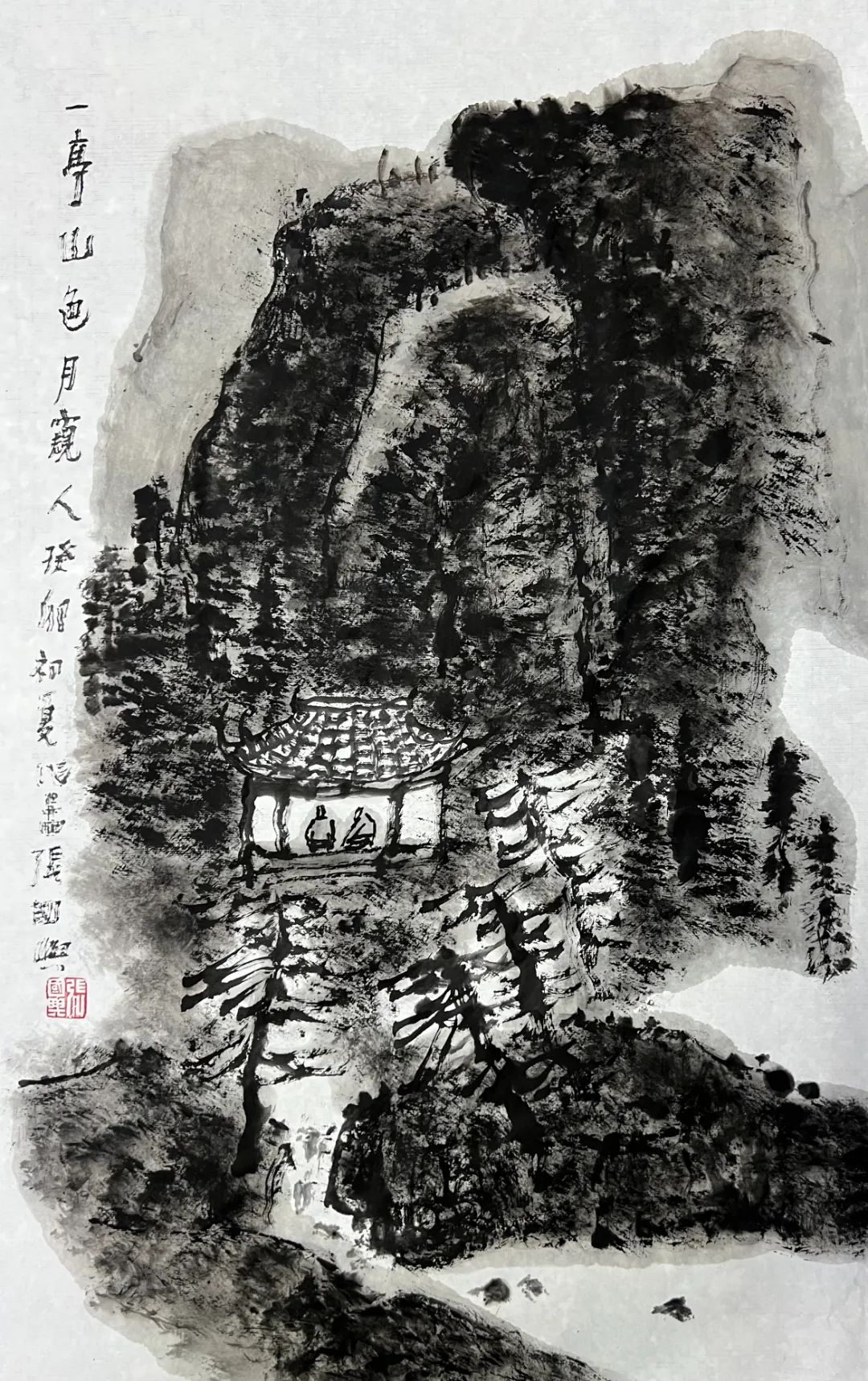 苍茫雄浑 拙朴厚重 | 张国兴应邀参展“2024臻美大境——当代中国画名家学术邀请展”