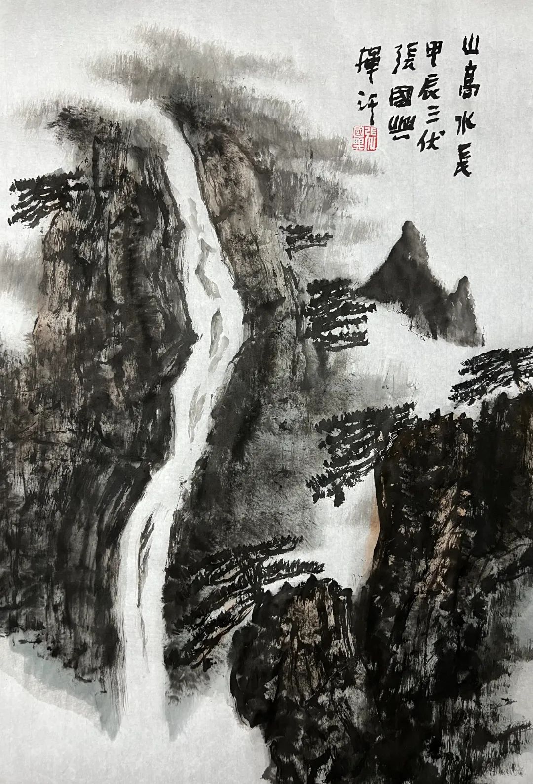 苍茫雄浑 拙朴厚重 | 张国兴应邀参展“2024臻美大境——当代中国画名家学术邀请展”