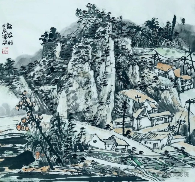 “水墨新境·时代画风——当代中国画笔墨百家学术邀请展（第二回展）”丨于泽海：在水墨精神中融合自然的华彩