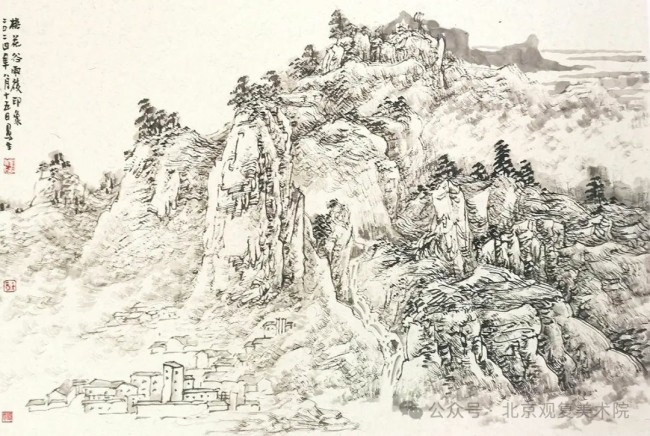 “水墨新境·时代画风——当代中国画笔墨百家学术邀请展（第二回展）”丨于泽海：在水墨精神中融合自然的华彩