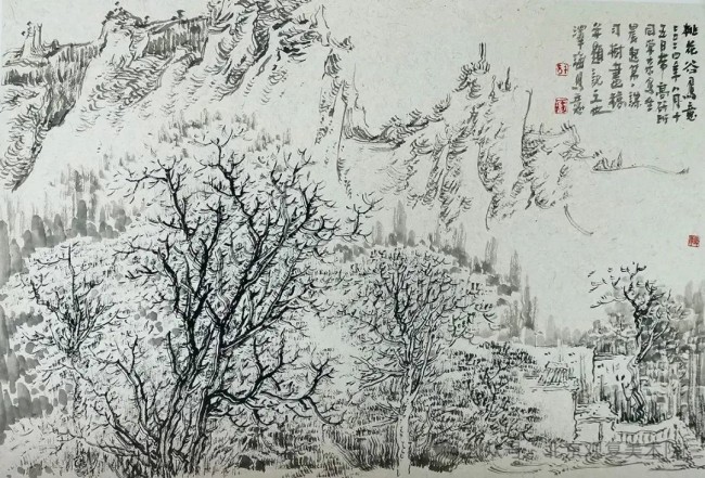 “水墨新境·时代画风——当代中国画笔墨百家学术邀请展（第二回展）”丨于泽海：在水墨精神中融合自然的华彩