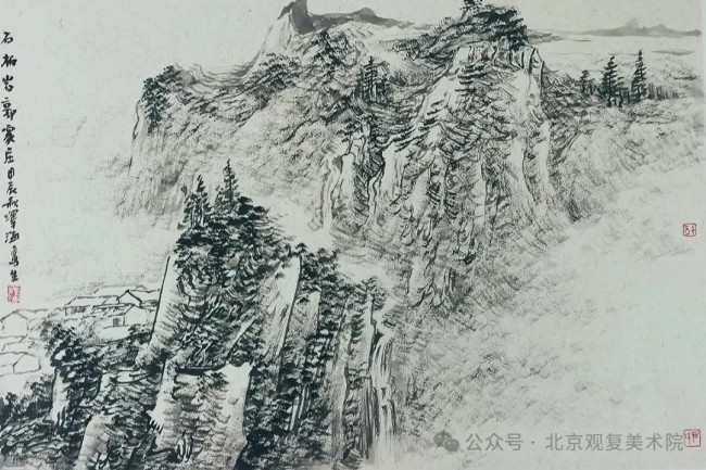 “水墨新境·时代画风——当代中国画笔墨百家学术邀请展（第二回展）”丨于泽海：在水墨精神中融合自然的华彩