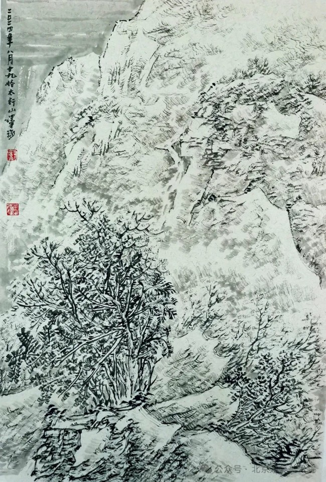 “水墨新境·时代画风——当代中国画笔墨百家学术邀请展（第二回展）”丨于泽海：在水墨精神中融合自然的华彩