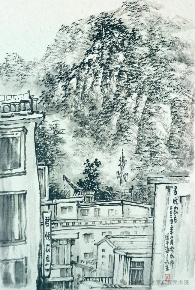 “水墨新境·时代画风——当代中国画笔墨百家学术邀请展（第二回展）”丨于泽海：在水墨精神中融合自然的华彩