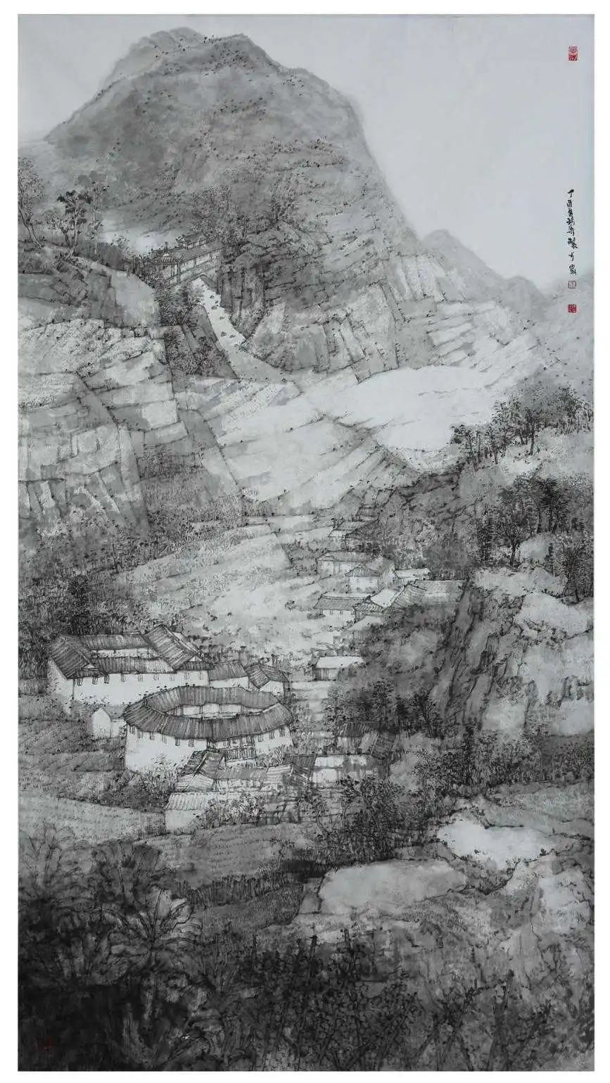 “闽山客韵——张锦华山水画作品展”今日在厦门开展，展期至12月23日