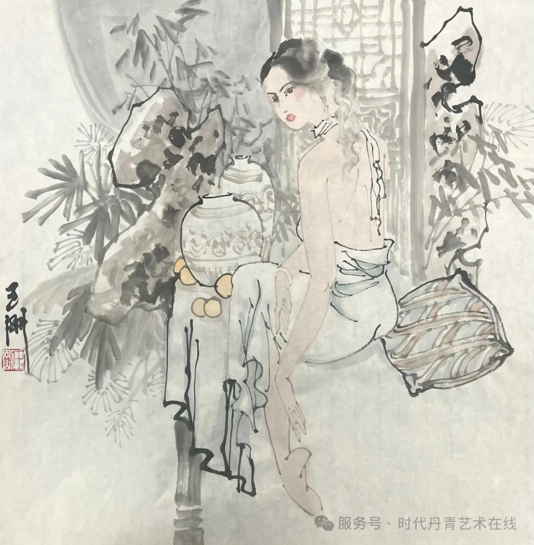 故园如旧 美人时新 | 王刚应邀参展“芸帙披香——当代中国画名家册页新作学术观摩展（第三回展）”