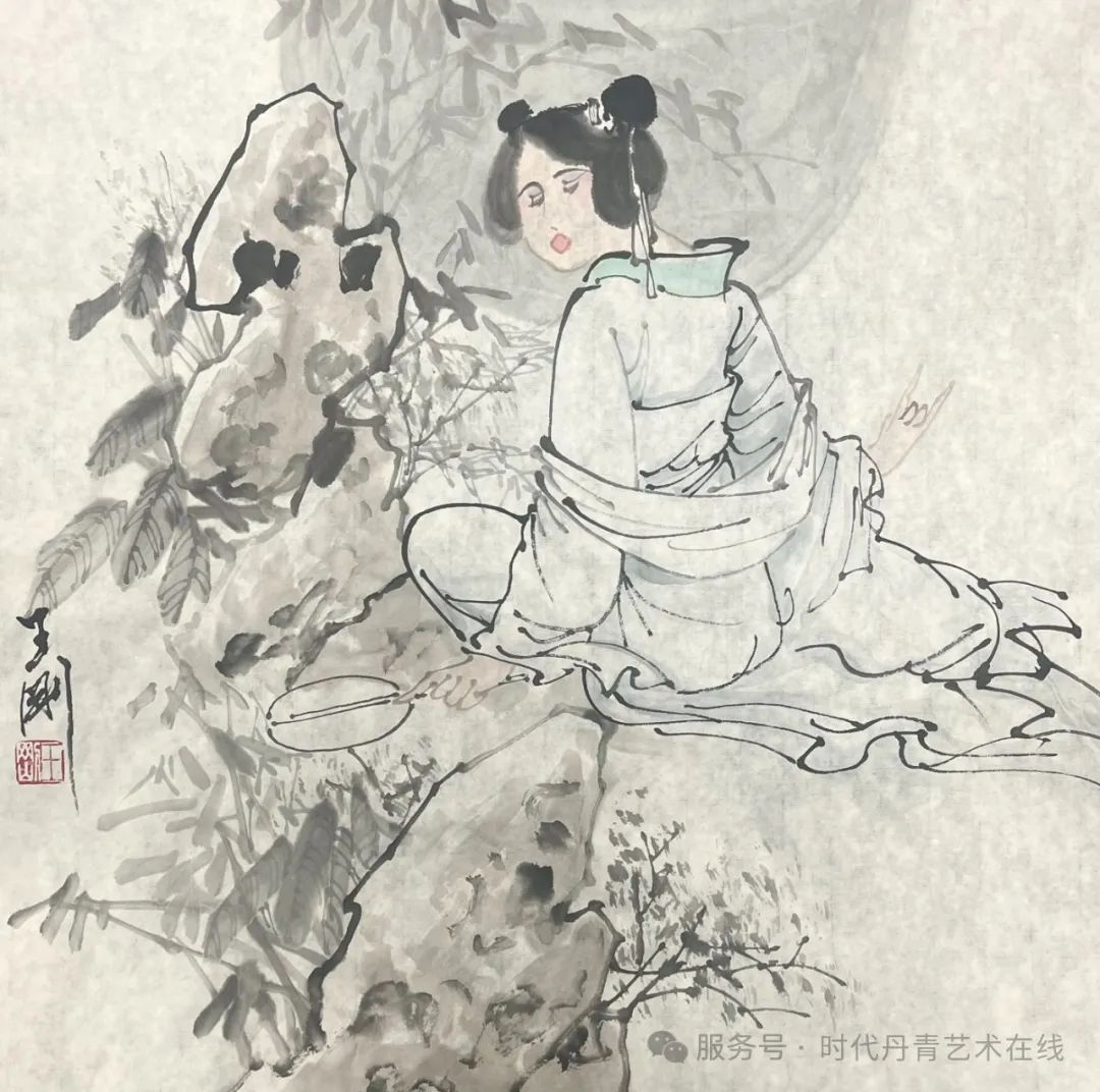 故园如旧 美人时新 | 王刚应邀参展“芸帙披香——当代中国画名家册页新作学术观摩展（第三回展）”