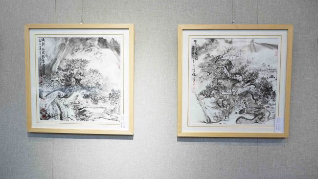 “正法传承”绽放冬日泉城丨探访“张宝珠师生中国画展”