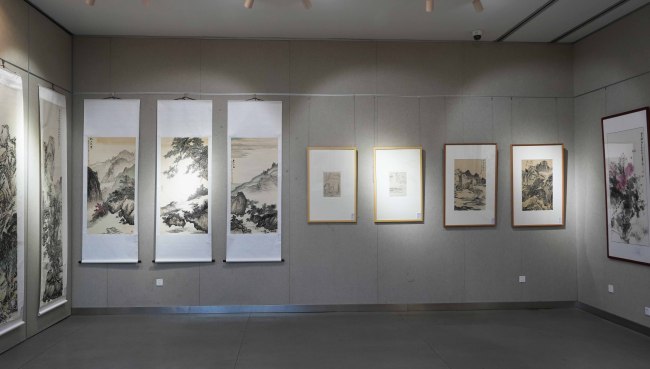 “正法传承”绽放冬日泉城丨探访“张宝珠师生中国画展”