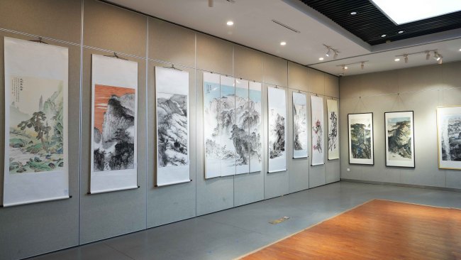 “正法传承”绽放冬日泉城丨探访“张宝珠师生中国画展”