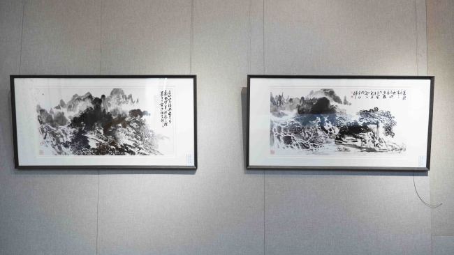 “正法传承”绽放冬日泉城丨探访“张宝珠师生中国画展”