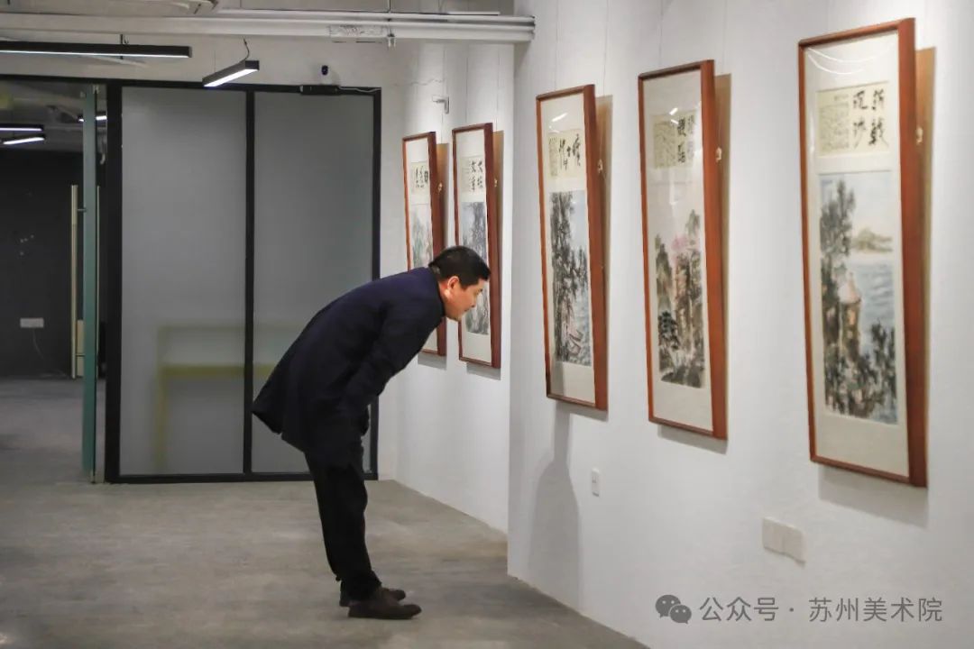 笔墨抒文心，众家齐争鸣 | “道途拾云——张风塘中国画作品微展”在苏州美术院开展