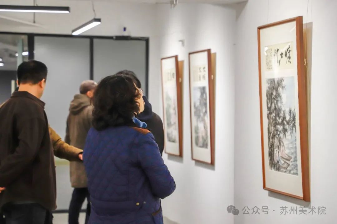 笔墨抒文心，众家齐争鸣 | “道途拾云——张风塘中国画作品微展”在苏州美术院开展