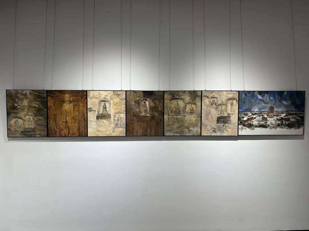 【70油画公社】“移山——孟新宇作品展”在河南商丘开幕，展期至明年2月20日