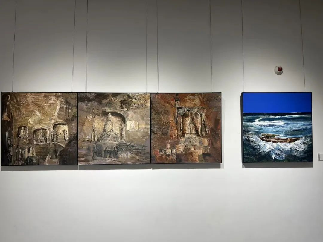 【70油画公社】“移山——孟新宇作品展”在河南商丘开幕，展期至明年2月20日