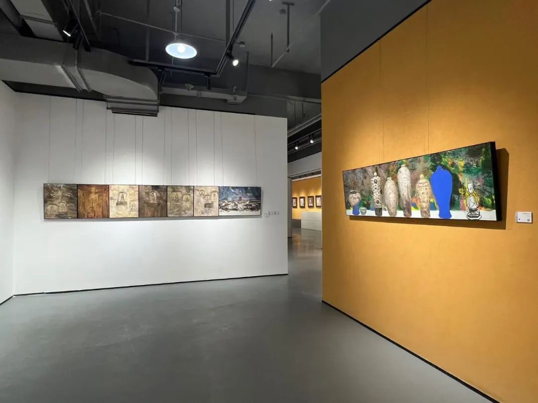 【70油画公社】“移山——孟新宇作品展”在河南商丘开幕，展期至明年2月20日