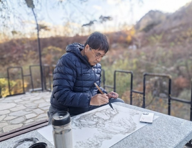 徐永新·烟台昆嵛山写生丨缘情致韵的审美情趣，恰是山水写生作品的内心写照